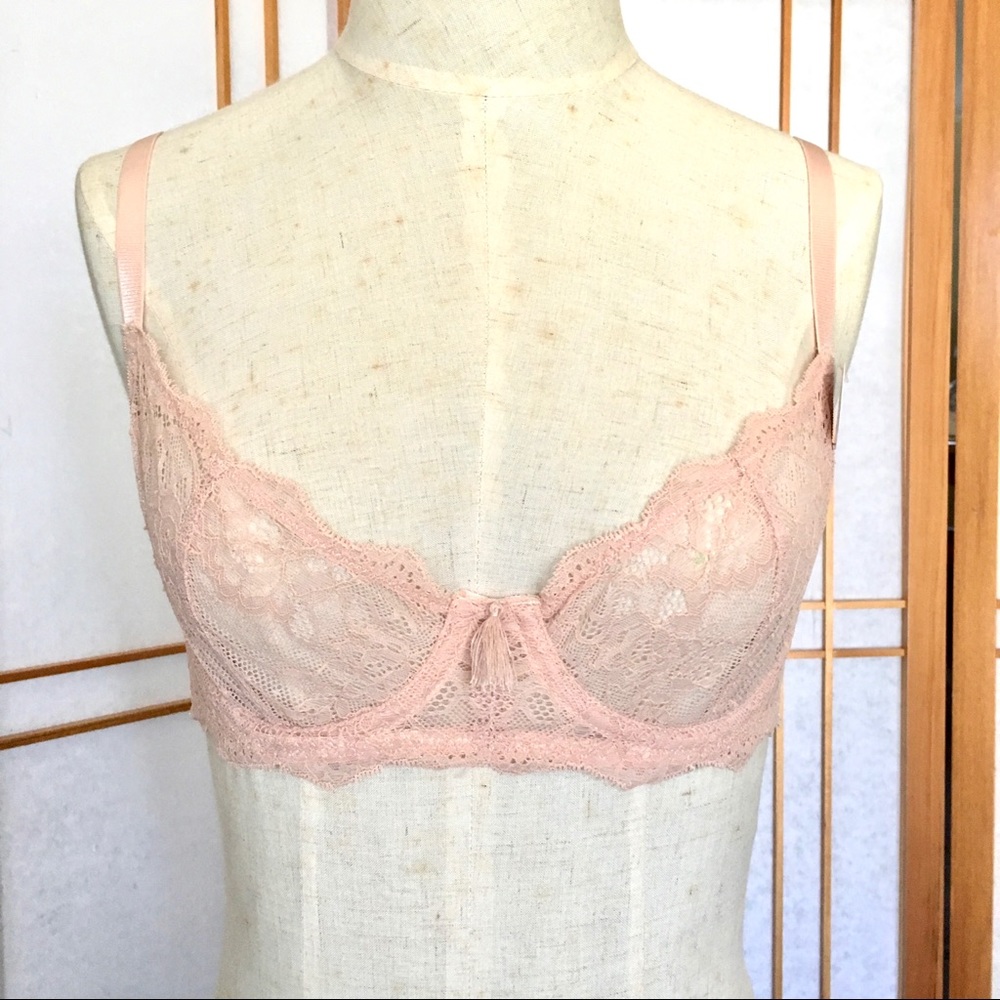 Pink Lace Forever21 bralette